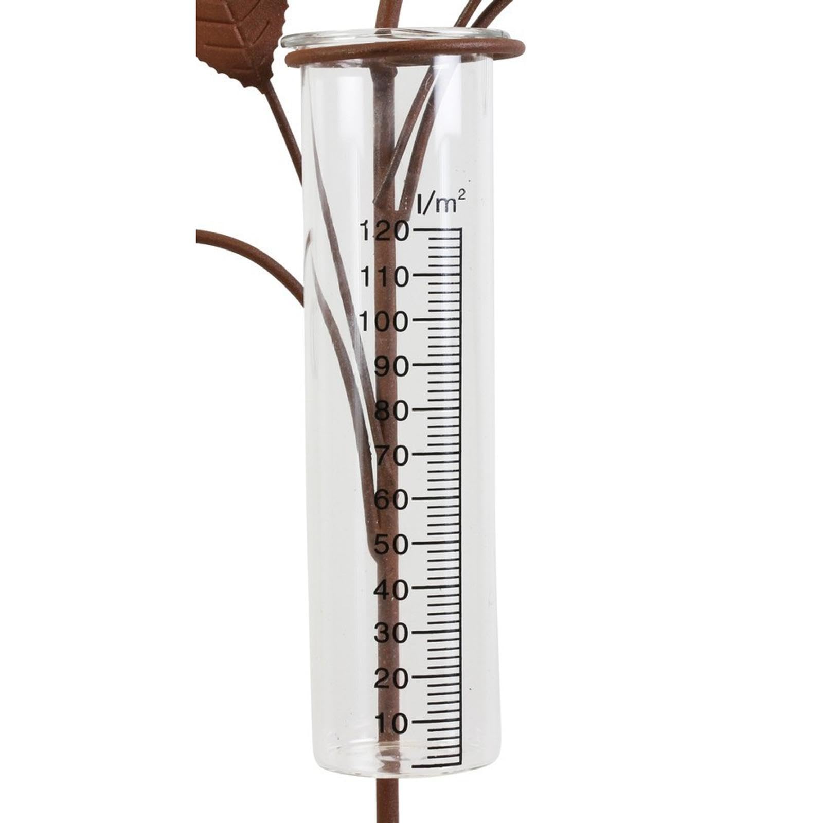 Pluviomètre Décoratif en Fer Forgé en Forme D'oiseau, pour Une Utilisation Extérieure, Idéal pour Le Jardin, et Le Balcon.