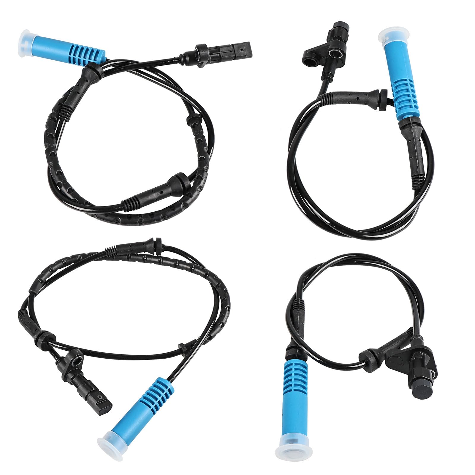 X AUTOHAUX 2pcs Front Left/Right Car ABS Sensor Wheel Speed Sensor 34526756384 5S11087 SU12540 - View #5