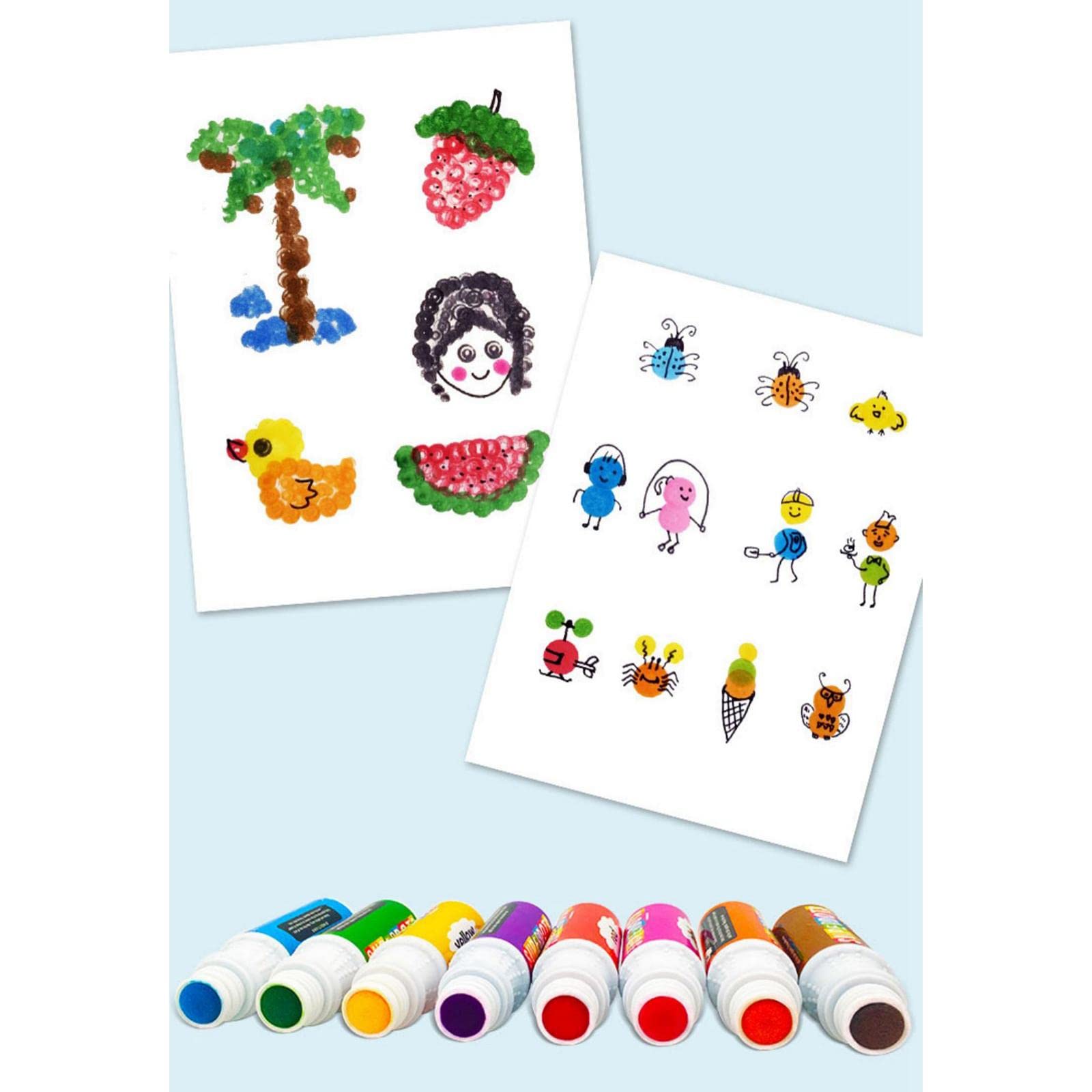 Abwaschbare Stifte, Bingo Stempel, Malen für Kinder, Kleinkinder Und Kinder