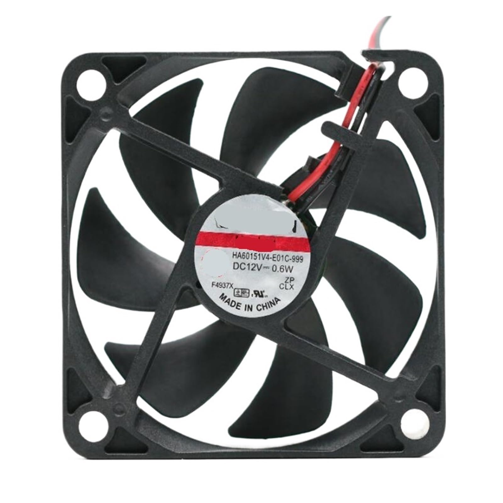 UITGVDQAT HA60151V4-E01C-999 12V 0.6W 6015 2-line inverter fan