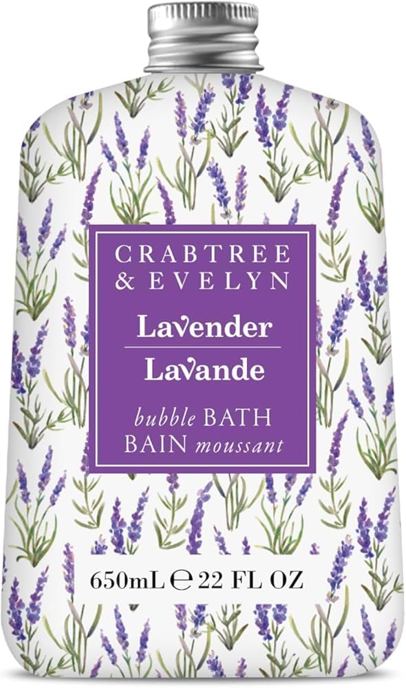 Crabtree & Evelyn Lavender Bubble Bath 22 fl oz
