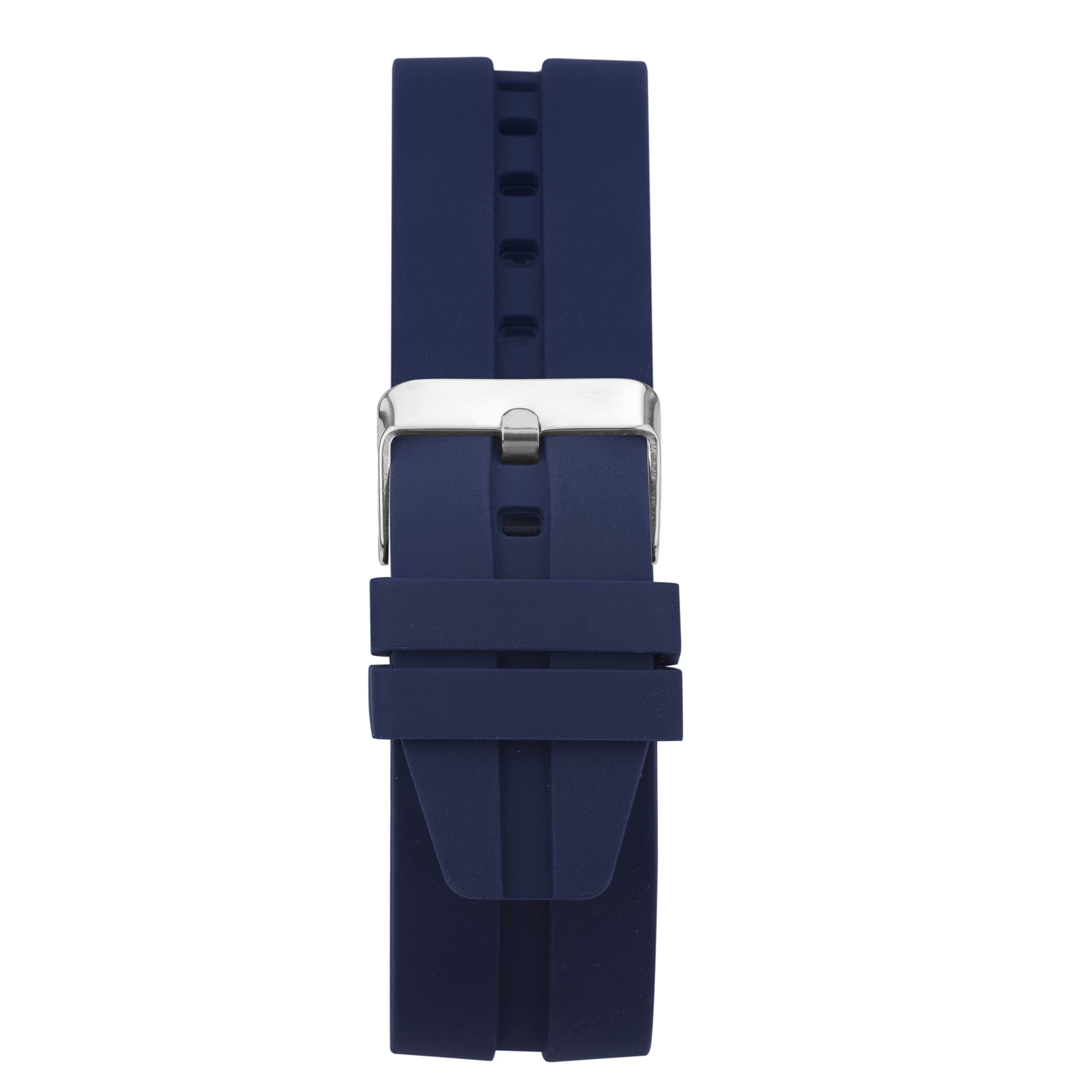 Sekonda Altitude Męski zegarek kwarcowy 43 mm w kolorze czarnym z analogowym wyświetlaczem daty i czarnym gumowym paskiem
