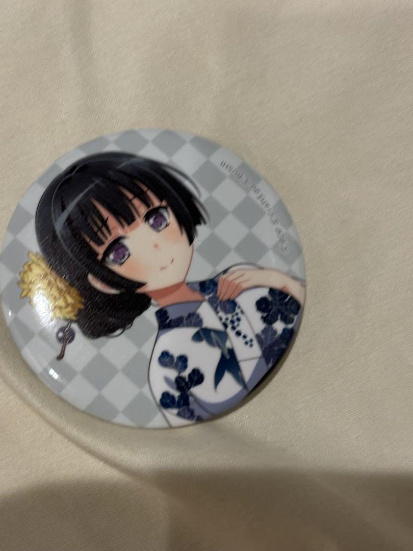 Amazon.co.jp: BanG Dream! バンドリ 白金燐子 缶バッジ 浴衣