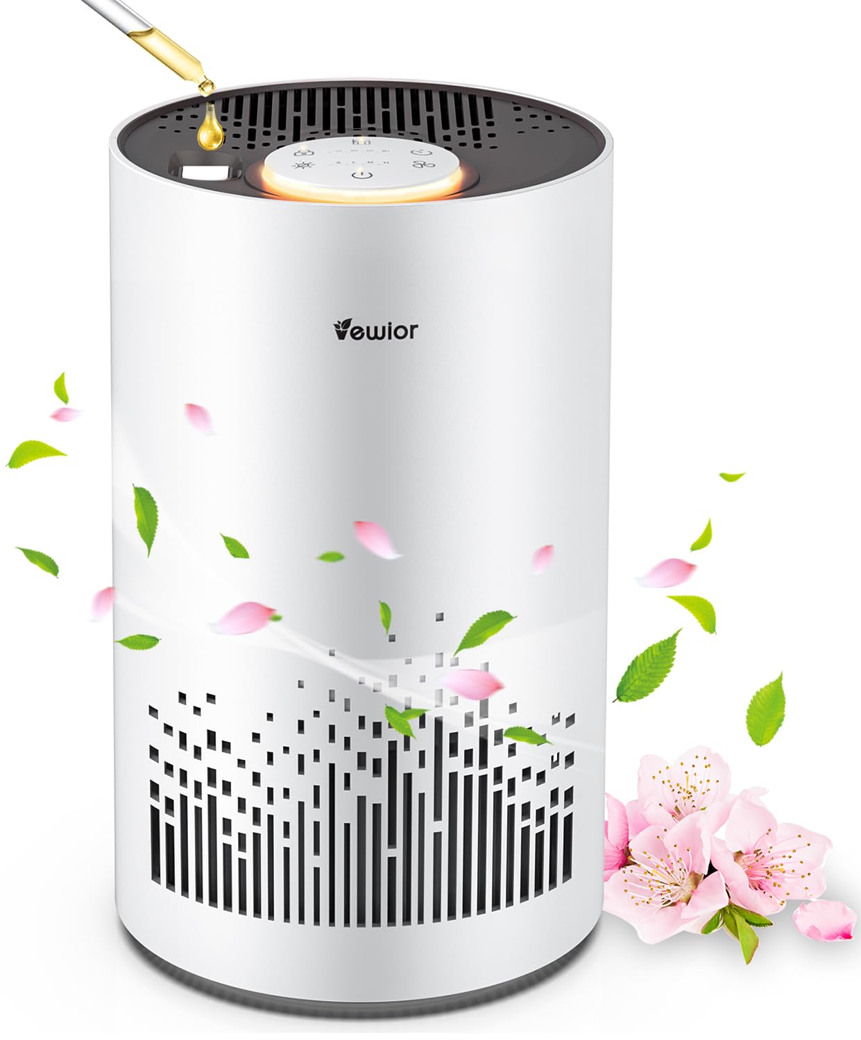 Amazon.co.jp: 空気清浄機【1台多役・節電対策・10~38畳対応】VEWIOR 