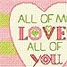 Dimensions 70-65166 All of Me Counted Cross Stitch Kit, Cross Stitch for Beginners, 5