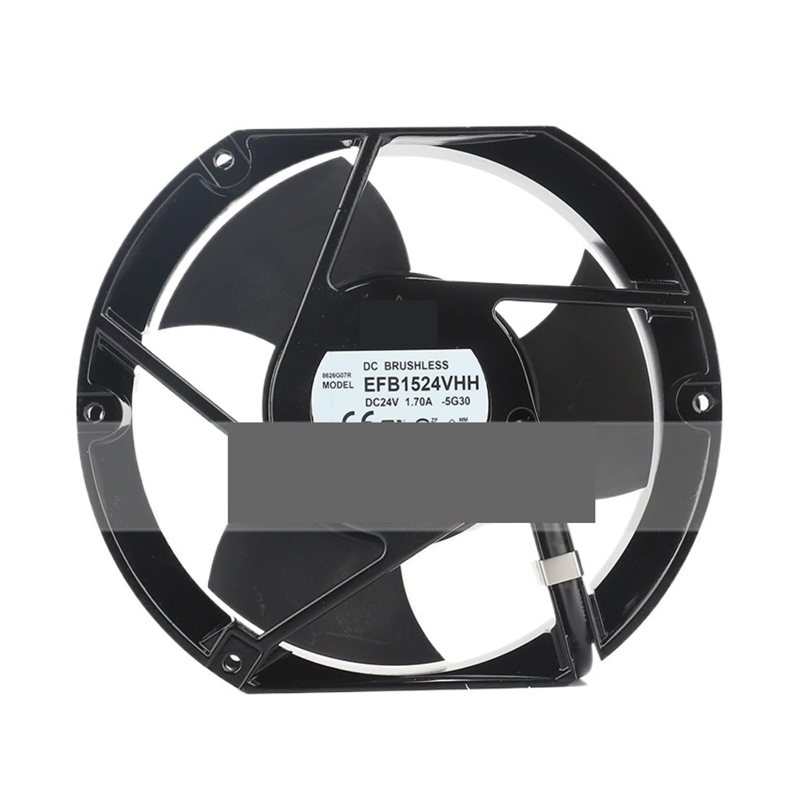 EFB1524VHH 24V DC 1.7A 3900RPM 301CFM ACS510/520 Cooling Fan 172X150X51mm
