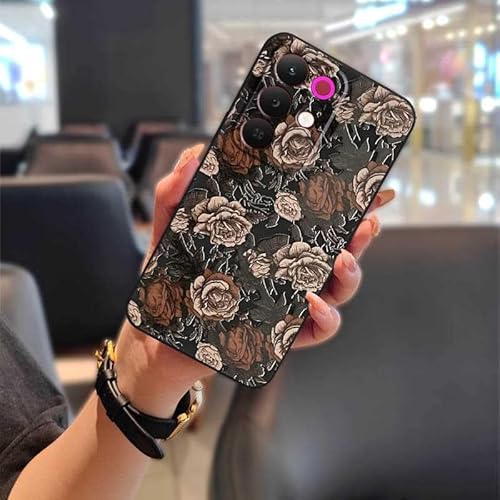 Phone Case Compatible with Realme15X 5G Global, Durable Full wrap Anti-knock Soft case Back Cover Silicone Shockproof Anti-dust 