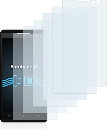 Savvies Protector de Pantalla para Jiayu F2 [6 Unidades] - Transparente