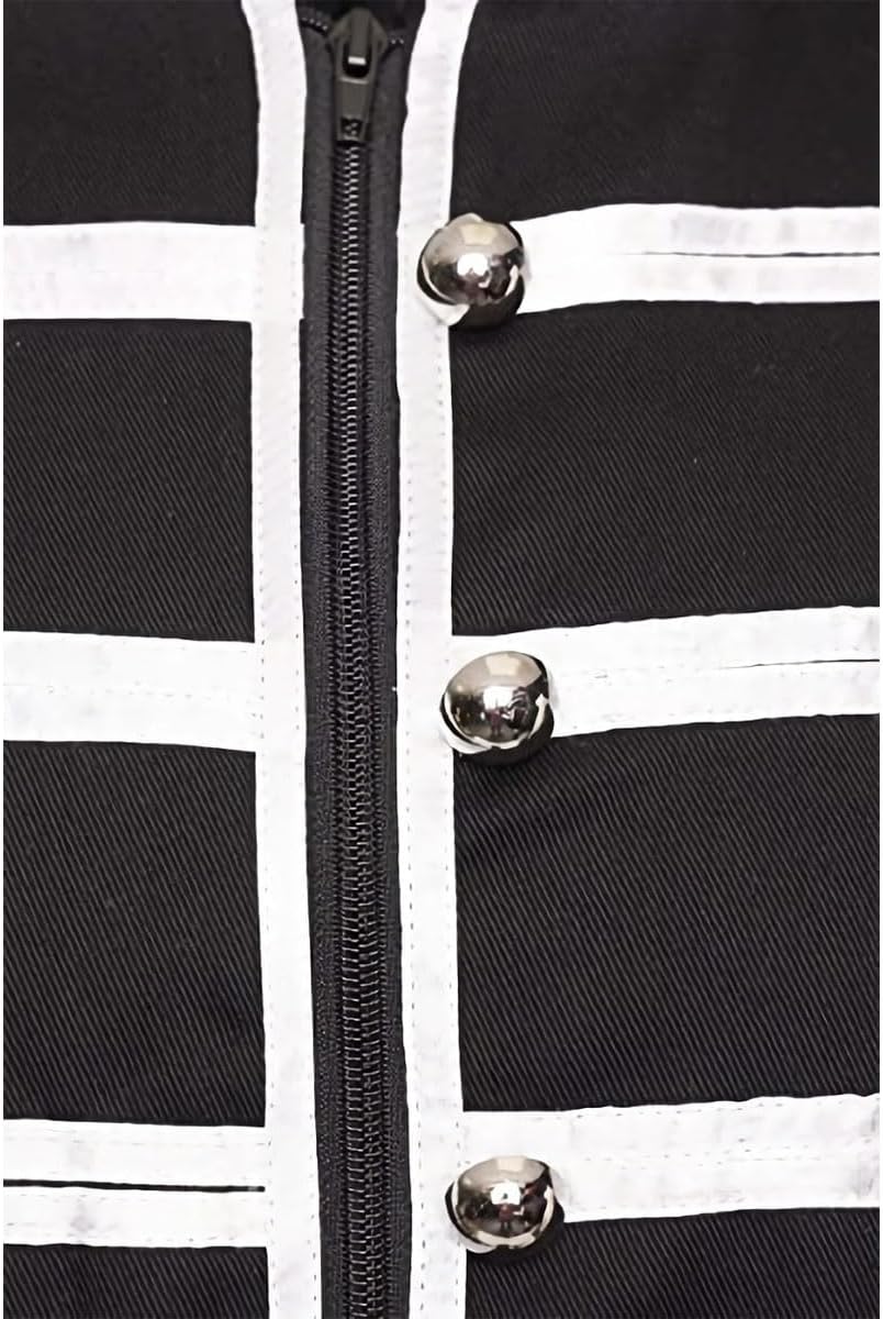 Men's Medieval Steampunk Coat Vintage Military Gothic Jacket Halloween Cosplay Costume