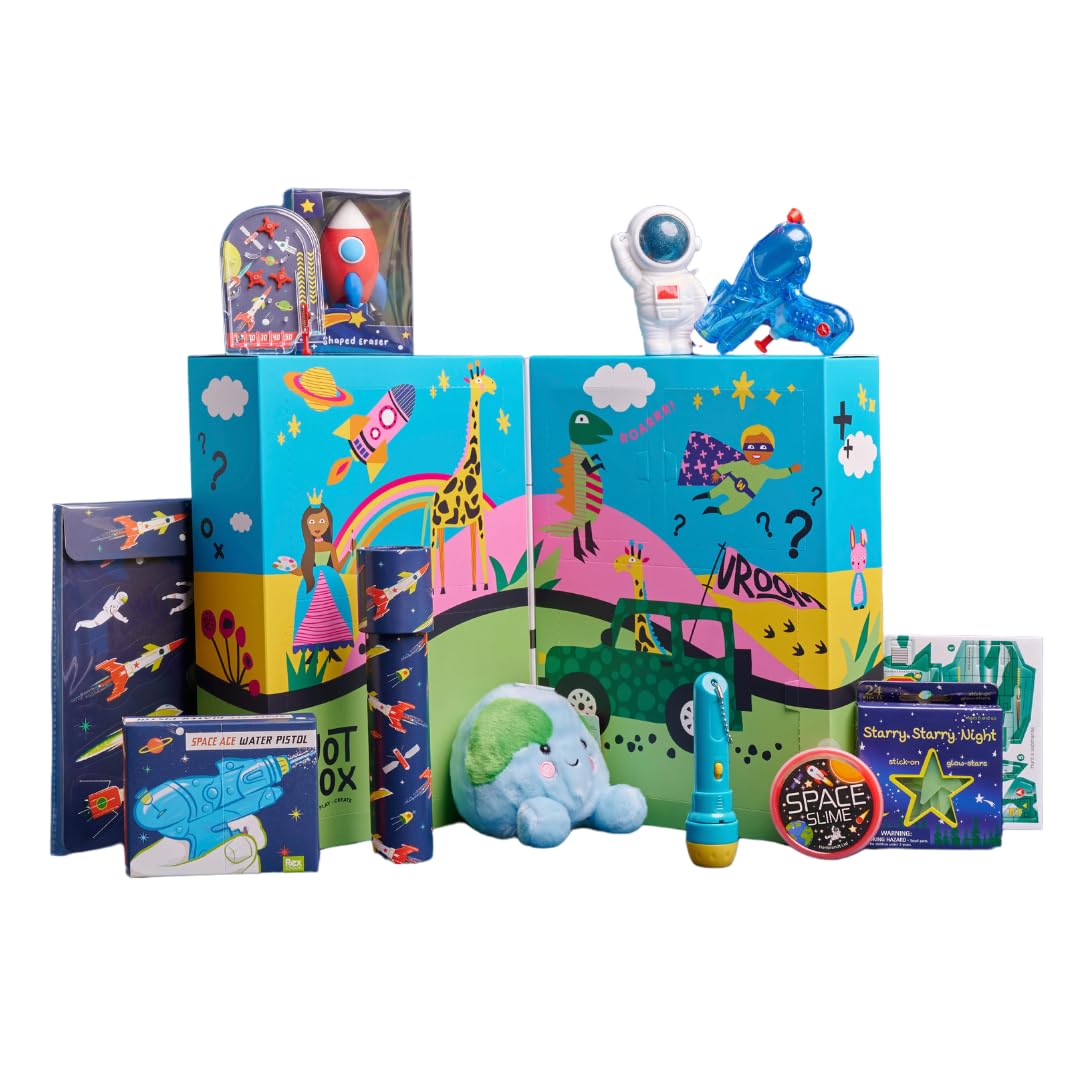 WOTBOX Space Voyagers Kids surprise gift box Perfect for kids birthday Open each door for a surprise