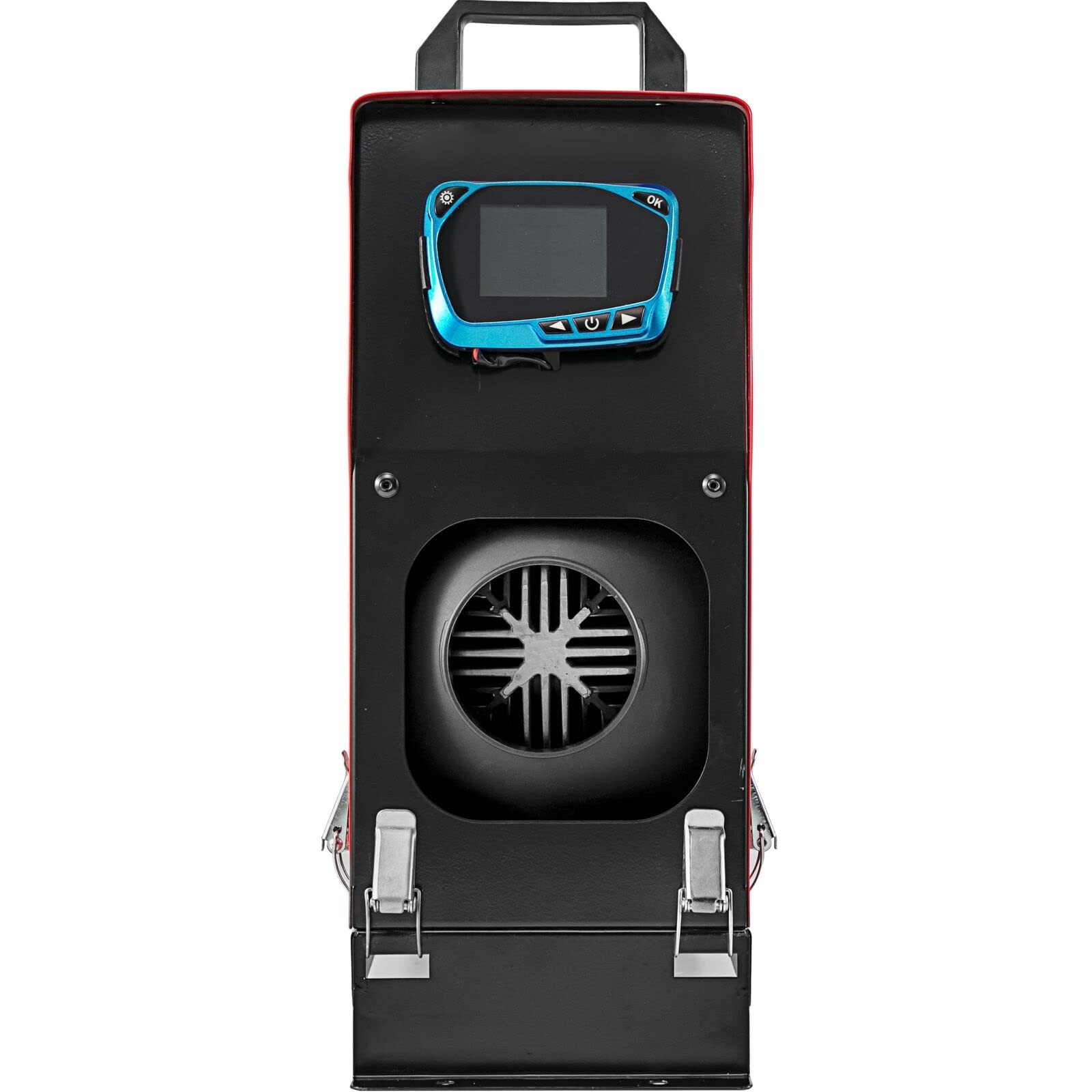 12V 8KW Chauffage à Air Diesel Chauffage Carburant Chauffage de stationnement Stationnaire Chauffage à Air de Voiture Parking 1 Sortie d'air Interrupteur LCD
