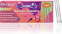 201 PCS TPE Ear Wax Removal Tool Kit - Reusable Professional Ear Cleaners, Gentle Relief for Clogged Itchy Ears, All Ages 3 Styles