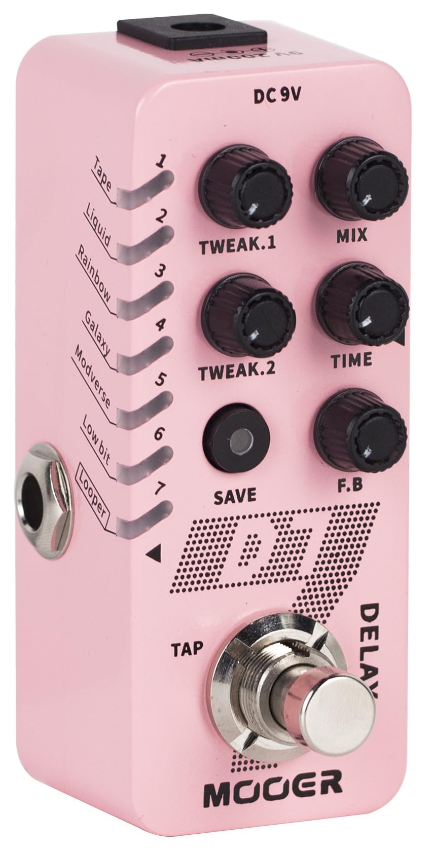 Mooer D7 Delay Effektpedal - Multi-Delay/Looper