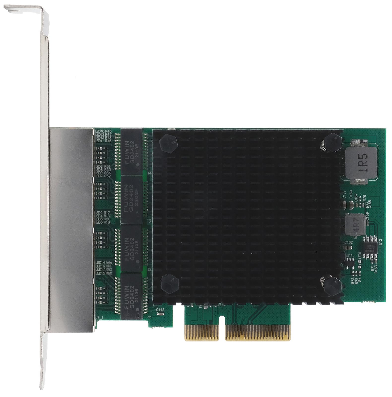 EXSYS EX-60114 Carte réseau PCIe 4 Ports 2.5Gigabit