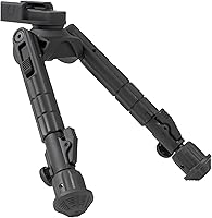 Vista 7 de UTG Recon 360 TL BIPOD, altura central de 7"-9", Picatinny