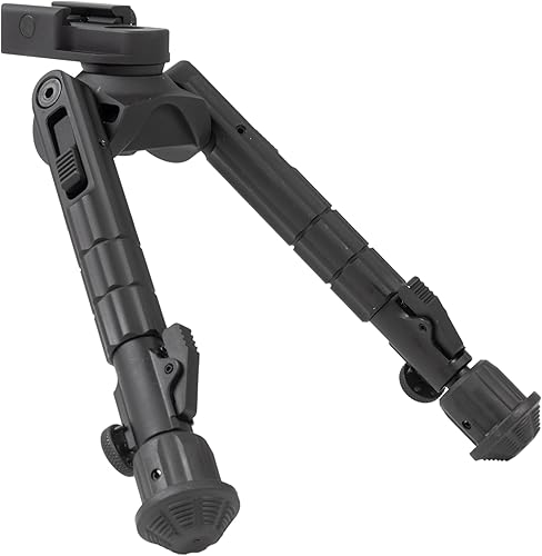 Miniatura 7 de UTG Recon 360 TL BIPOD, altura central de 7"-9", Picatinny