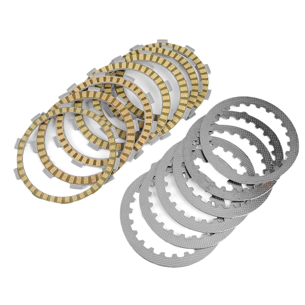 Disco de Fricción de Embrague 3XP-16321-00 Compatible Con Yamaha DT125R | Se ajusta a DT125E, DT125, DT125RE, DT200R, DT200WR, TDR125, TZR125, WR200R, SDR200