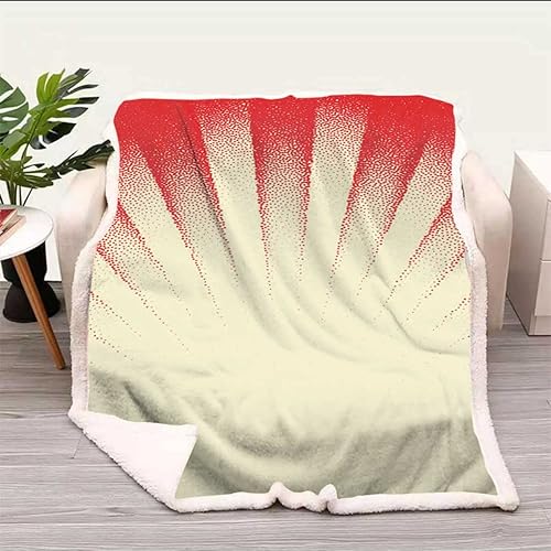 Miniatura 6 de Art Deco Frame Cobijas Calientes para Invierno Flannel Blanket Microfiber Fleece for Sofa, Couch, Bedroom Twin Size 59In x 79In