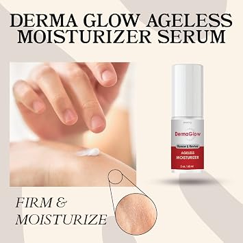 Derma Glow Ageless Moisturizer Serum - 2 Pack