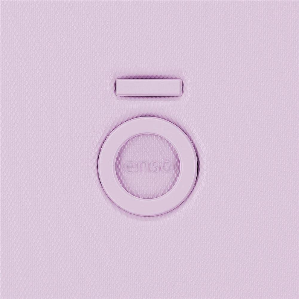 Enso Beautiful day Juego de maletas Rígida, Morado, 4 Ruedas dobles | Equipaje de Mano