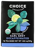 Vista 1 de Choice Organic, descafeinado Earl Grey, 16