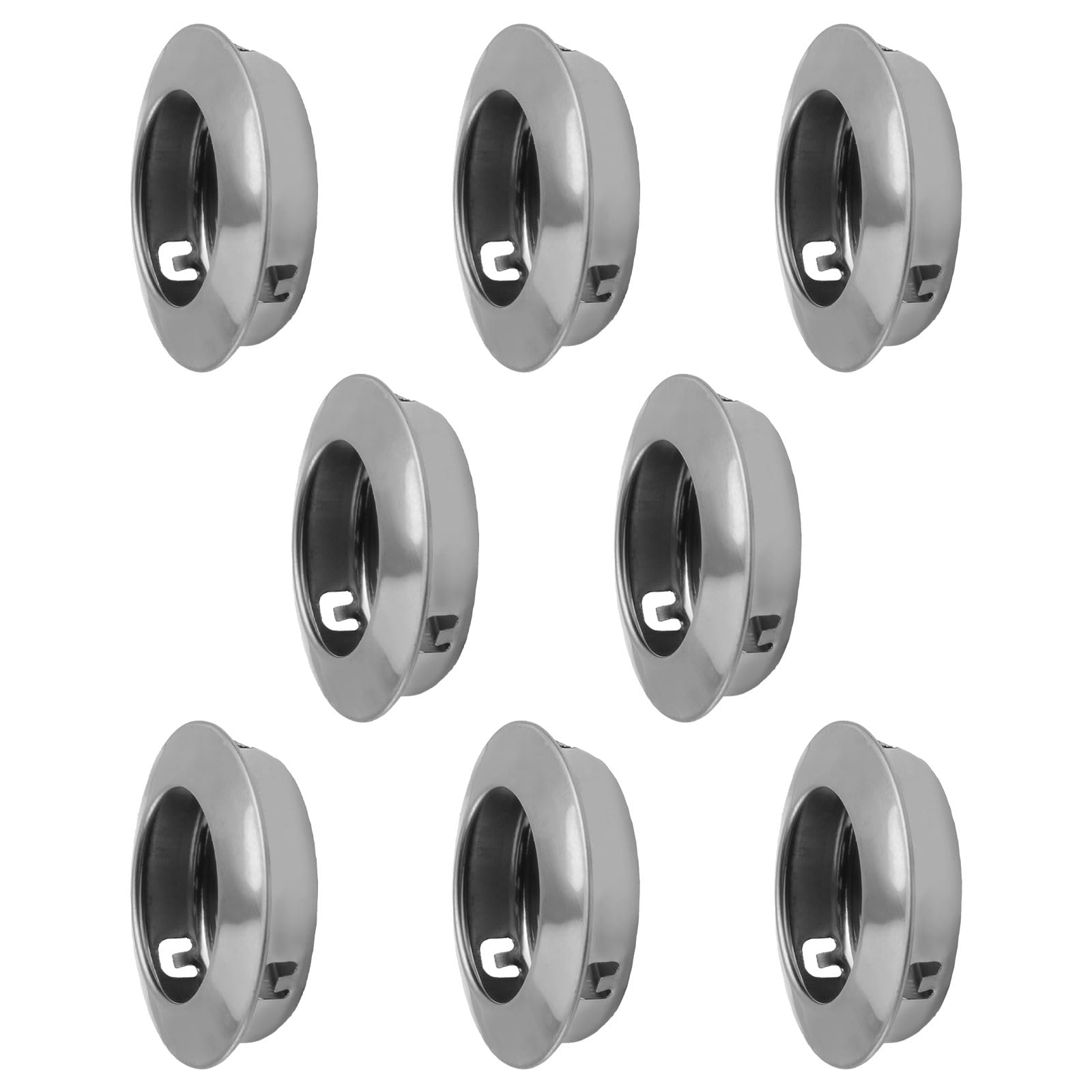 MOROBOR 8 Pack Round Sliding Closet Door Handles
