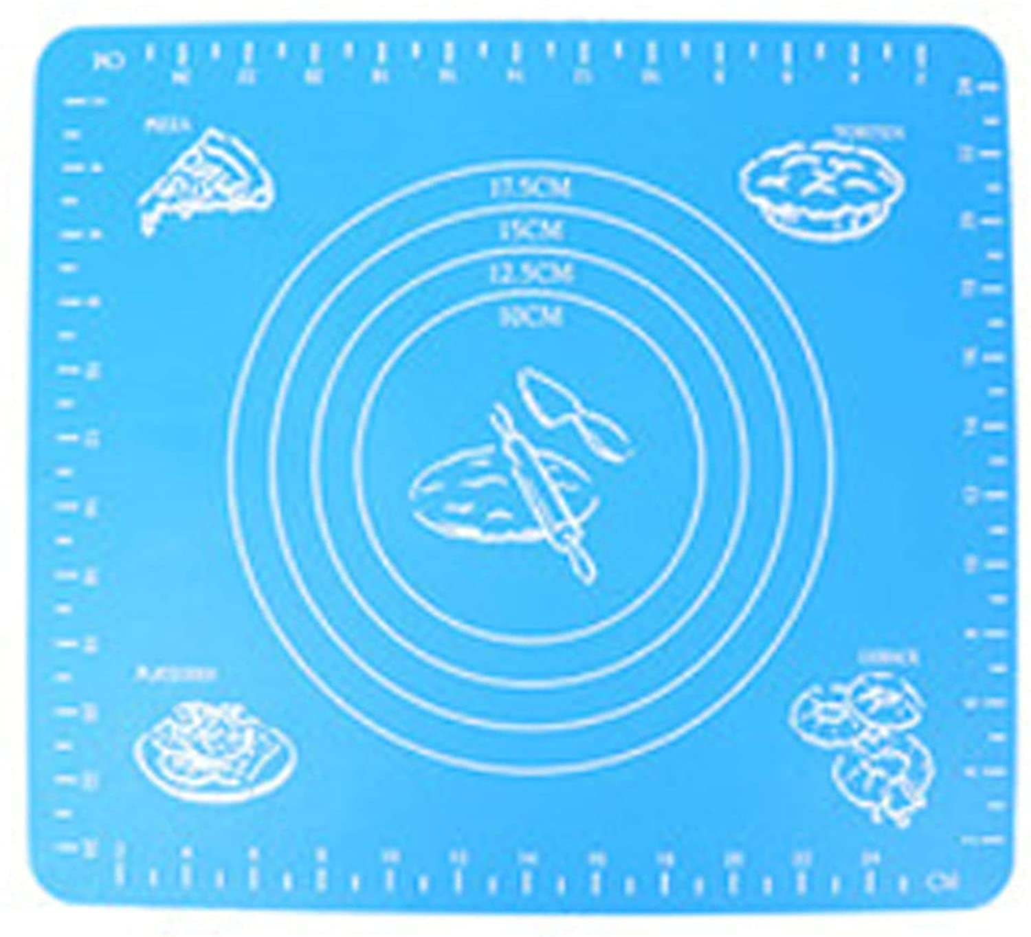 Rullo per pasta Set per bambini Rullo per mattarello Resistente alle alte temperature Sicuro Superficie morbida antiaderente Mattarelli non assorbenti con cuscino Mattarelli in legno di silicone