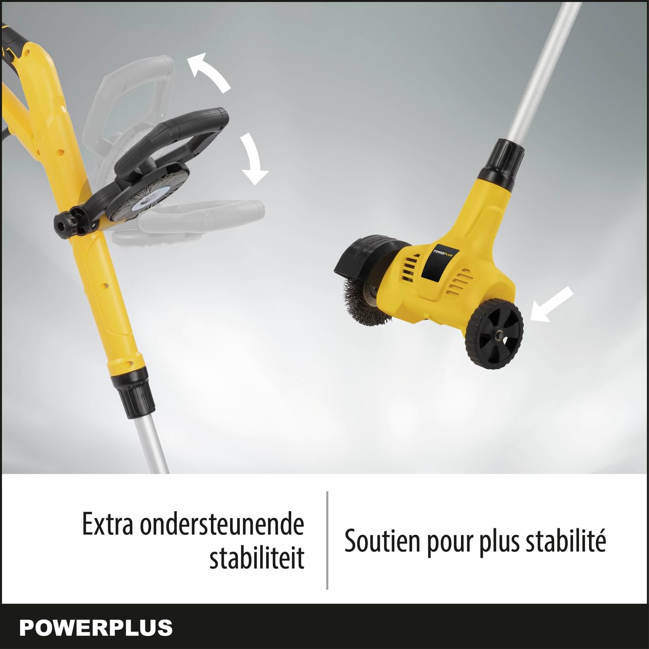 POWERPLUS POWXG6650 - Diserbitore 400 W, Ø 110 mm, 2 ACC.
