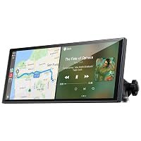 LAMTTO Schermo CarPlay Per Auto Portatile Carplay Wireless Android Auto 9,26" Touchscreen