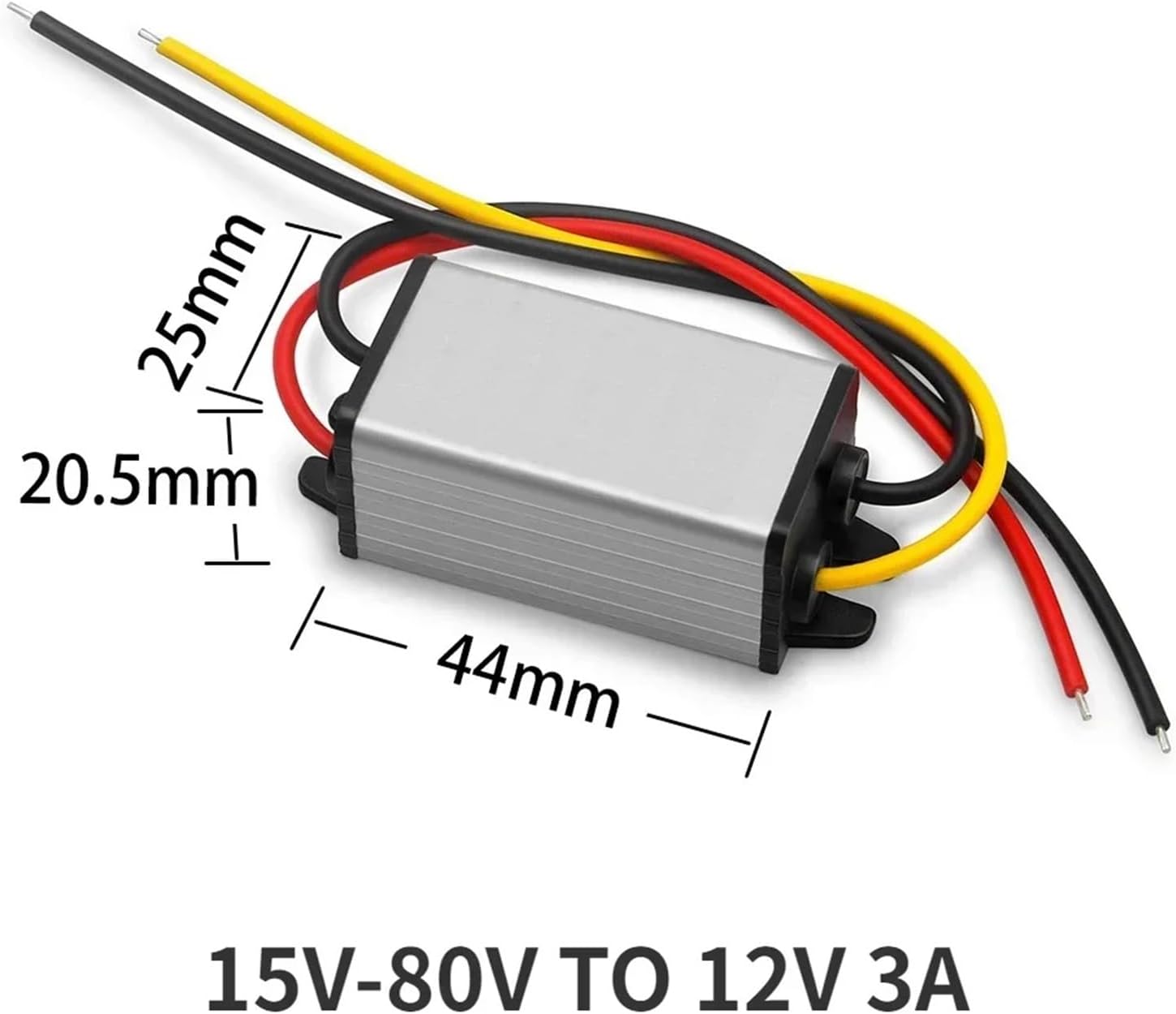 15V-80V to 12V 3A Step-Down Power DC Converter Regulator