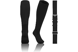 2T - 5T Toddler Baseball Socks and Belt Youth Softball Tee Ball...