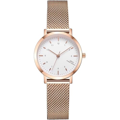 Women Stainless Steel Band Watches Ladies Quartz Wristwatches Waterproof Mesh Bracelet Watch Relogio Feminino