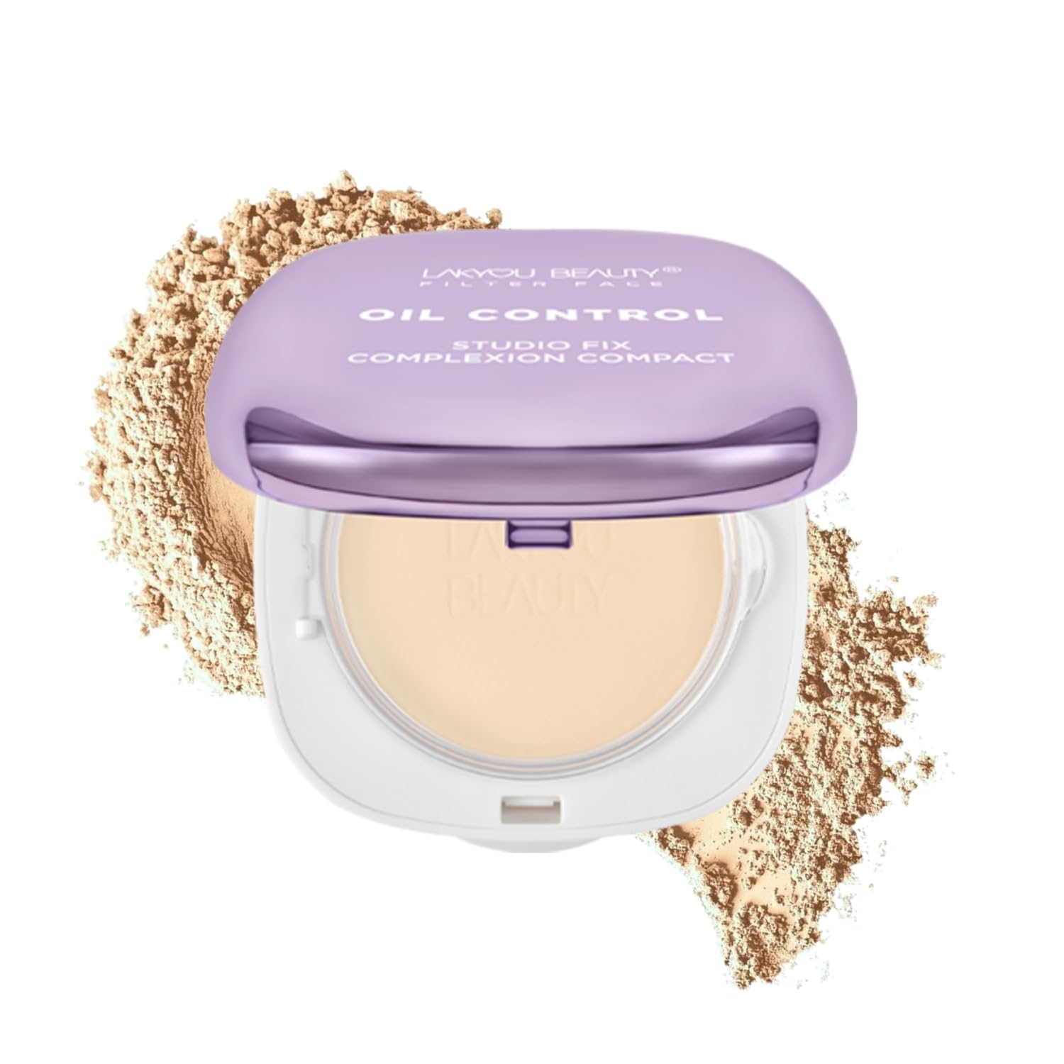 Filter Face Oil Control Studio Fix Complexion Compact Long-lasting, Spf-30 Compact (01(White Ivory), 15 g)-image-29