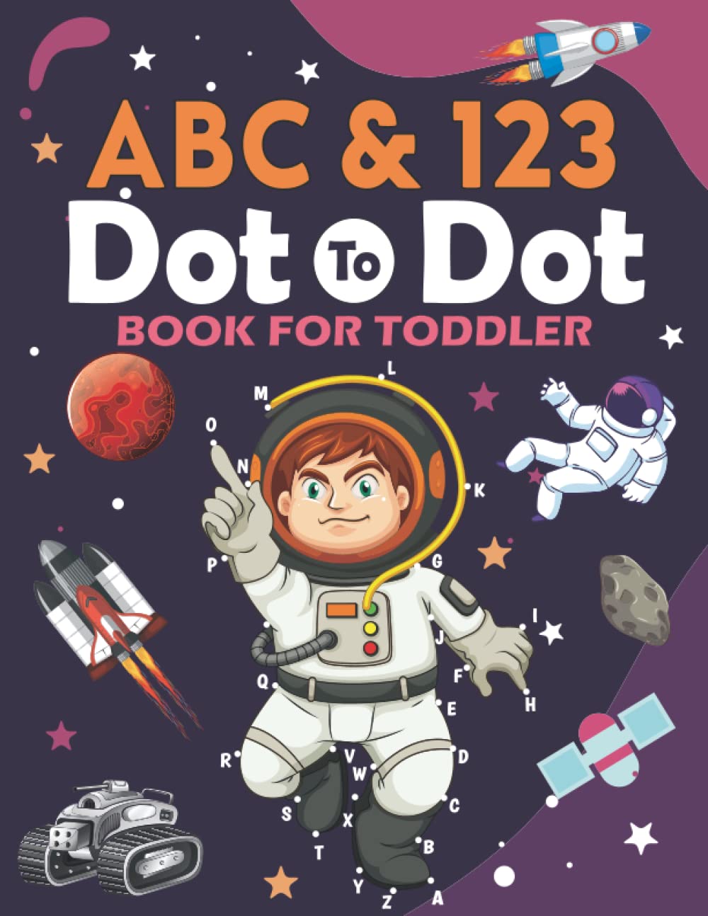Buy ABC & 123 Dot to Dot Book for Toddler Fun Connect The Dots Book to