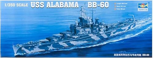 Trumpeter 1/350 USS Alabama BB60 Acorazado