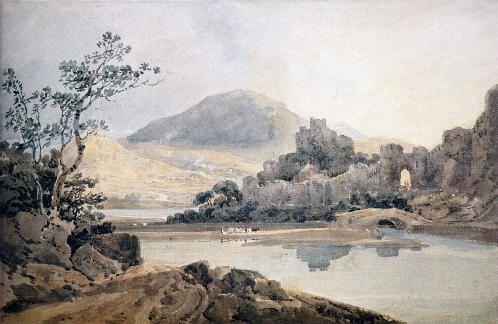 アート・デザイン・音楽 Thomas Girtin and the Art of Watercolour Thomas Girtin - Lindisfarne Castle, Holy Island