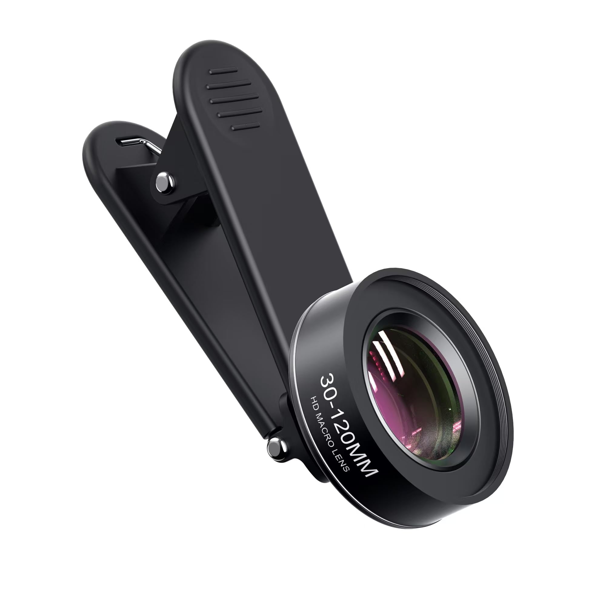 30-120mm Cell Phone Macro Lens, for ipad,iPhone,Samsung, Android, Pixel,Phone Macro Lens