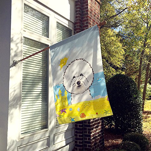Drapeau Bichon Frisé grand format le cadeau idéal pour amoureux de chiens