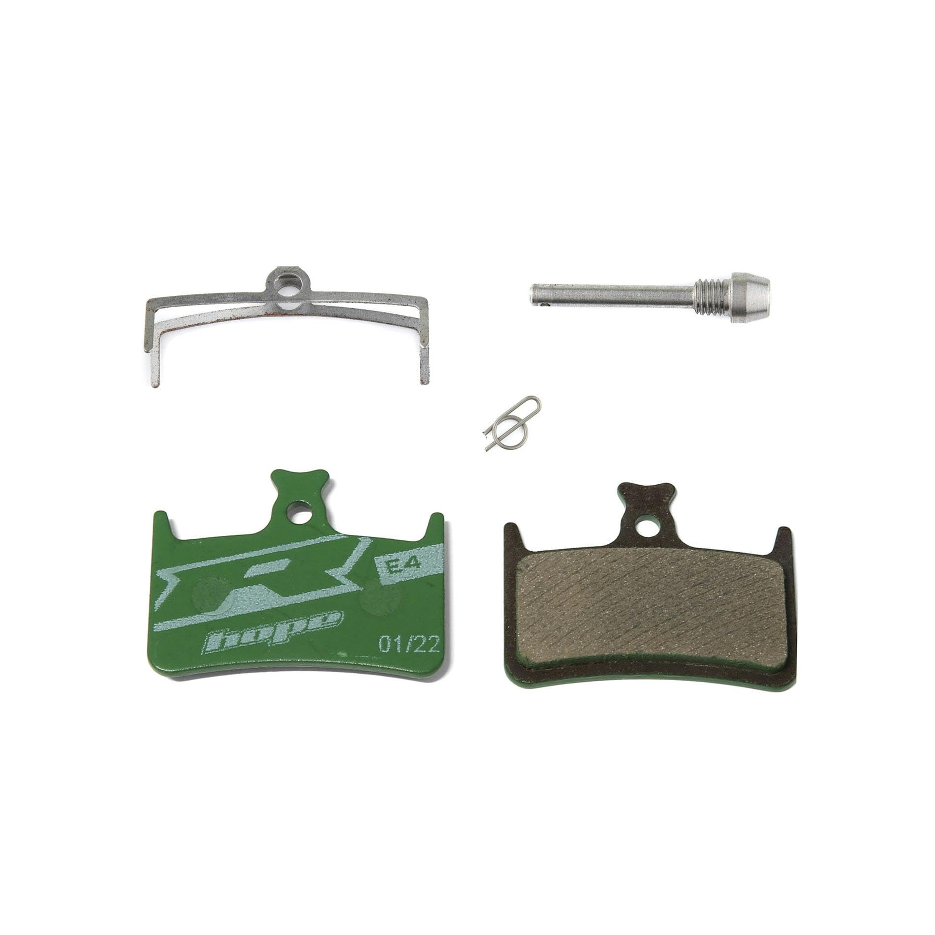 Hope V4 Racing Compound Disc Brake Pads Green