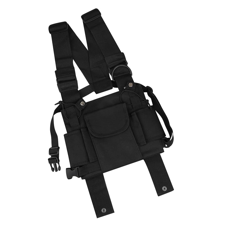 Amazon | Croogo トランシーバー ホルダー 胸 小型ラジオ対応