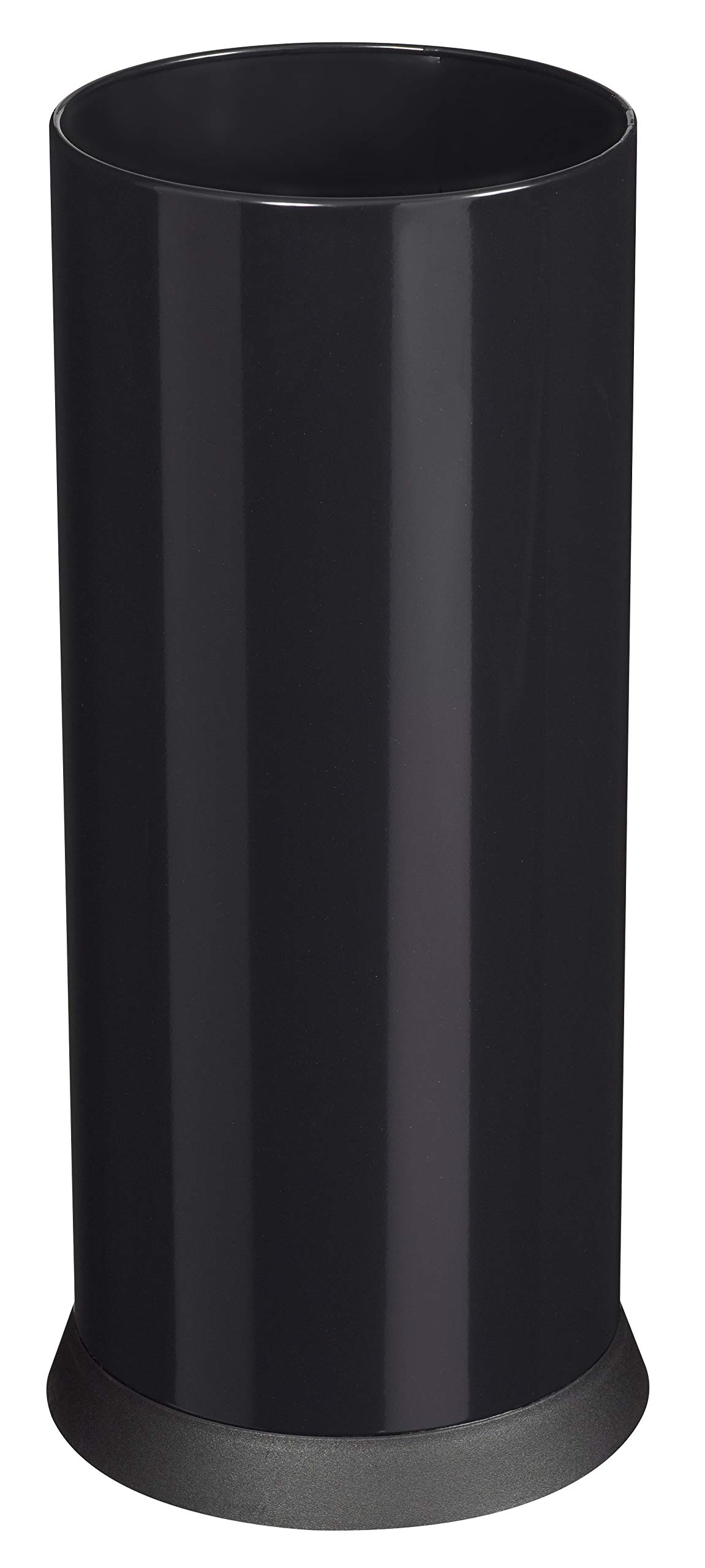 Porte-parapluie grand volume 28L noir classique pour bureau et maison