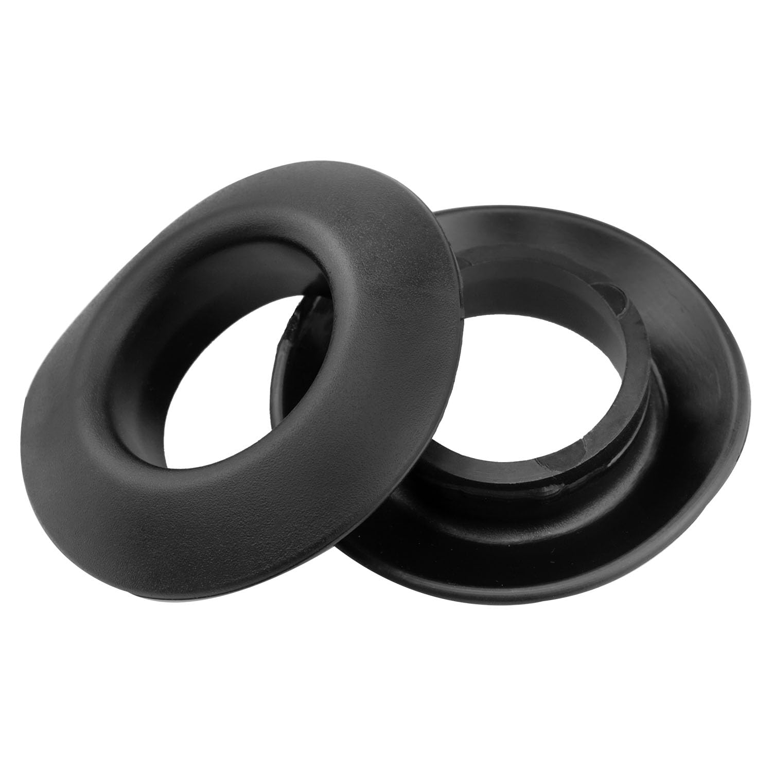 PIYNAYO Kayak Paddle Drip Ring Rugged Rubber Splash Paddle Guard Accessories for Kayak Canoe Rafting Paddle Shaft Replacement Black 6PCS