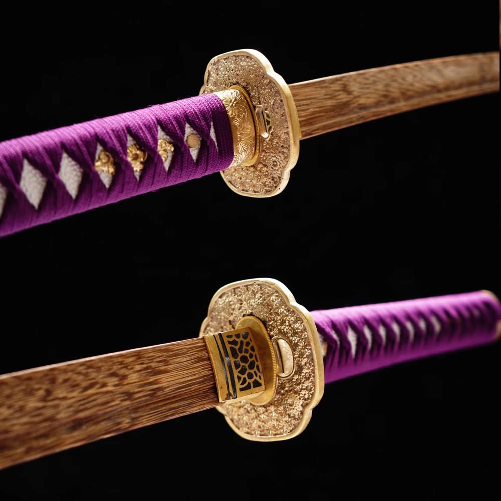 m T10焼刃花梨木連体居合武士刀 m T10焼刃花梨木連体居合武士刀 26寸T10焼刃シリーズ