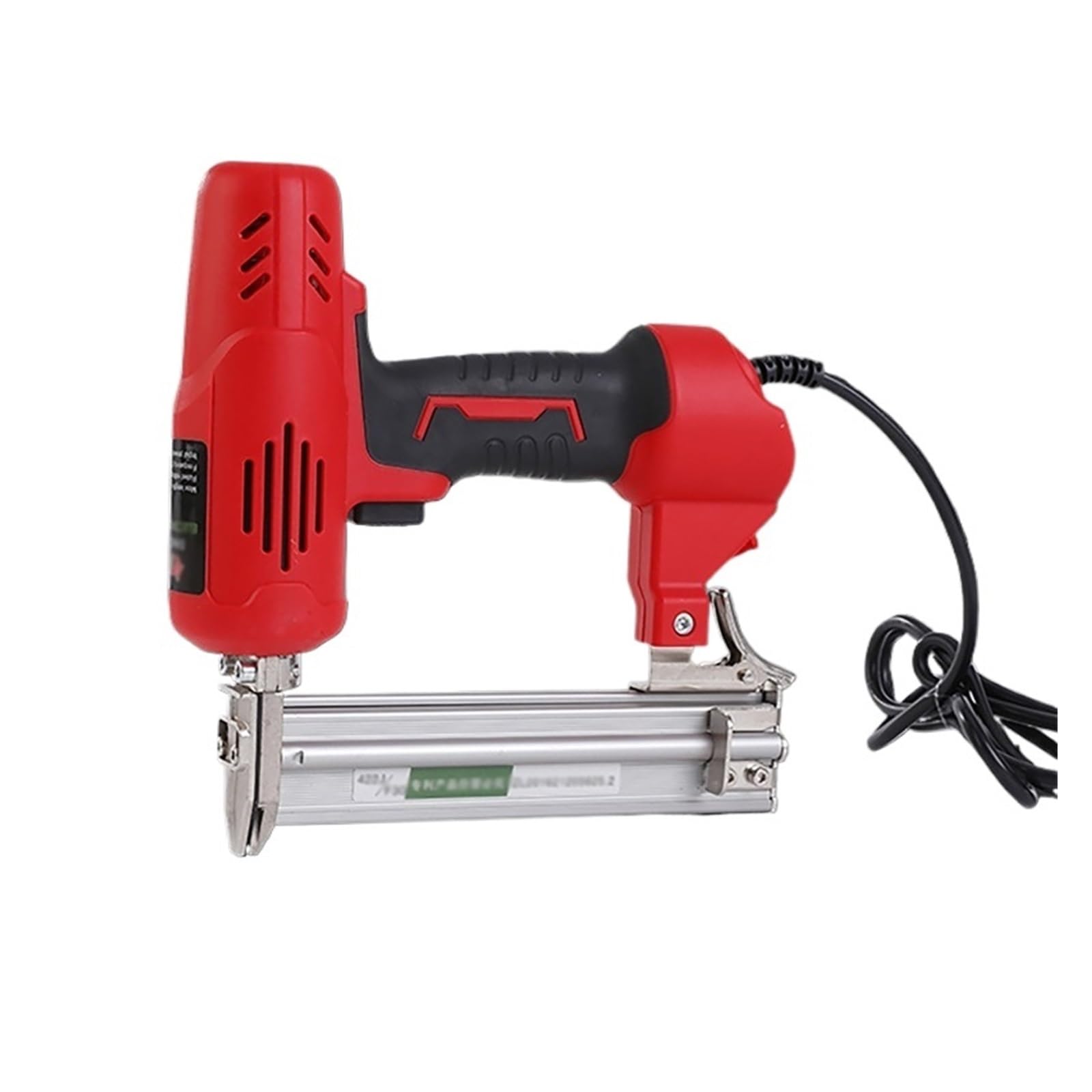 Nagler, 2600 W Elektrische Nagel Pistole Holz Rahmen Hefter DIY Möbel Bau Nagel Elektrische Werkzeug Nägel Zimmerei Holzbearbeitung Werkzeuge(Machines and nails)