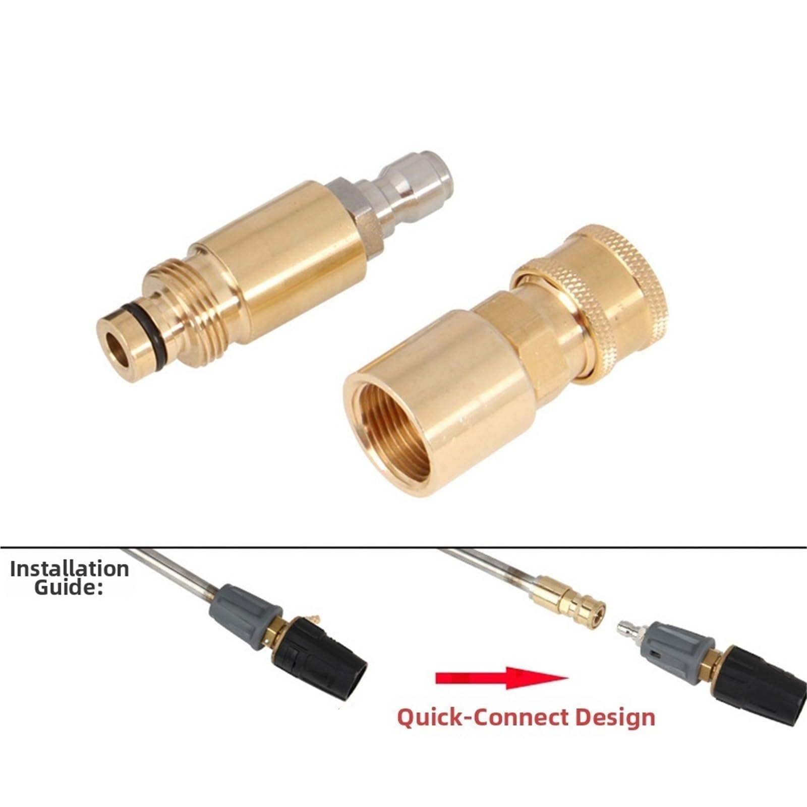 Conector Manguera Conector rápido de Manguera latón