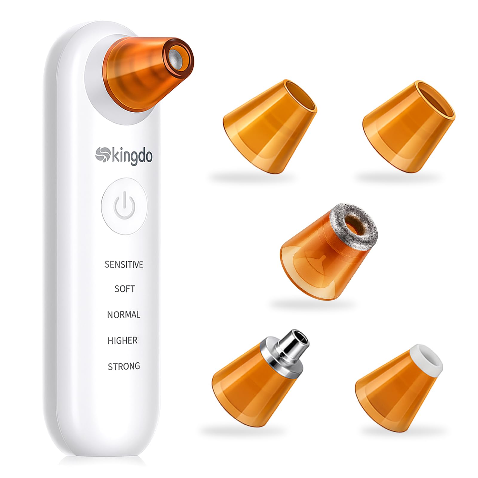 Amazon.co.jp: Kingdo 毛穴吸引器 美顔器【2in1毛穴クリーナー】5種類