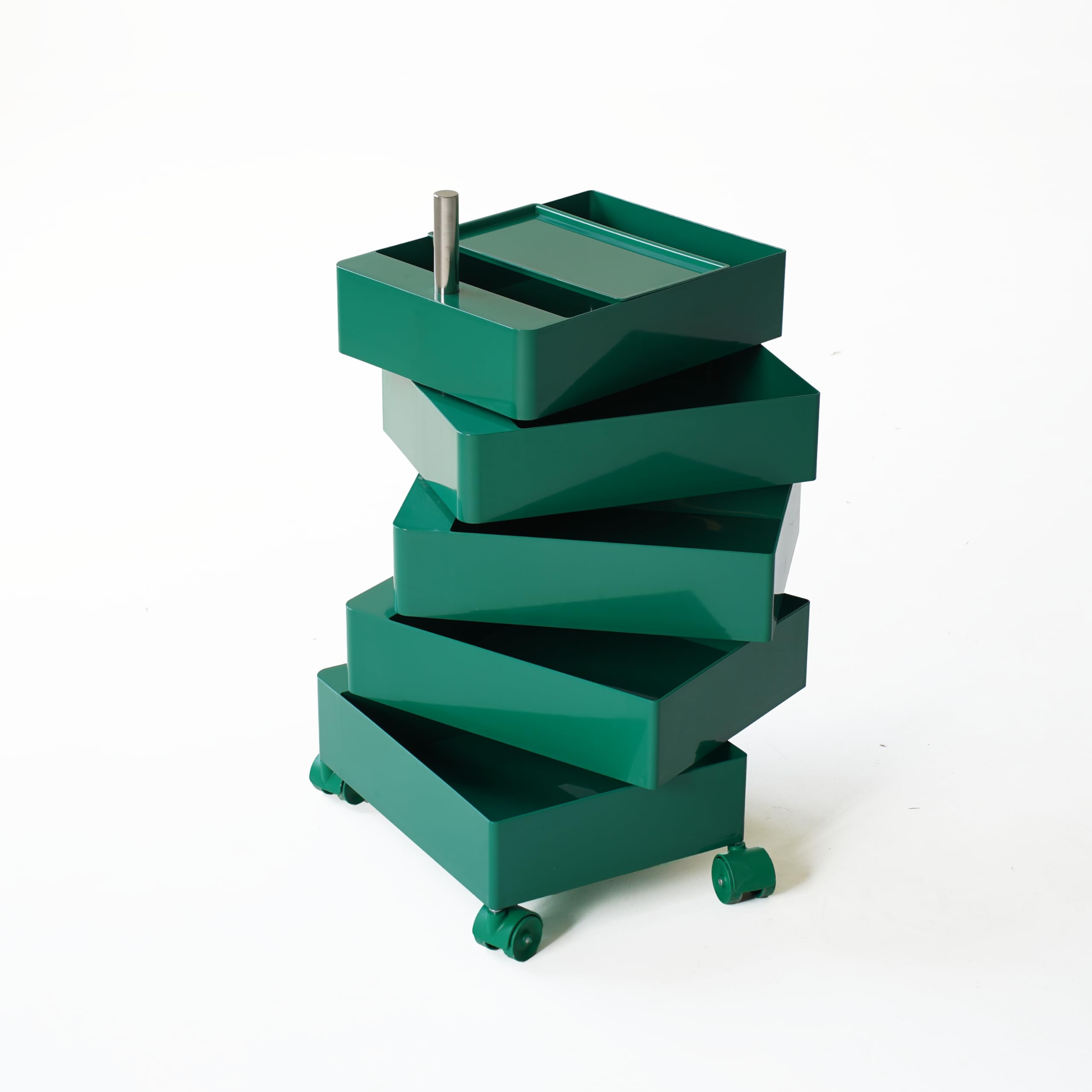 Amazon.co.jp: 360°コンテナ レプリカ 回転引き出し トロリー 5段 7段