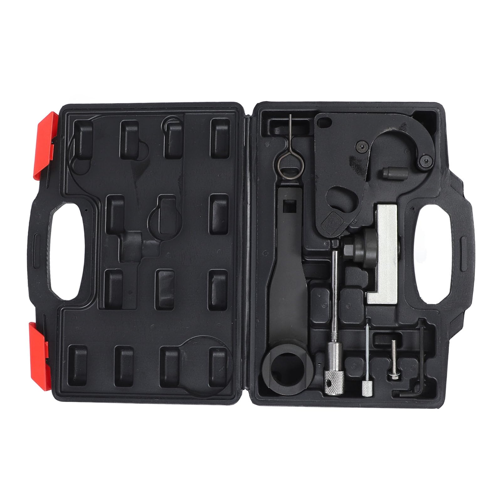 Pyhodi Kit di Strumenti per la Messa in Fase del Motore, 9 Pezzi Strumento di Allineamento Dell'albero a Camme del Motore Compatibile per 1.6 1.7 DCi R9M R9N, Strumento di Bloccaggio