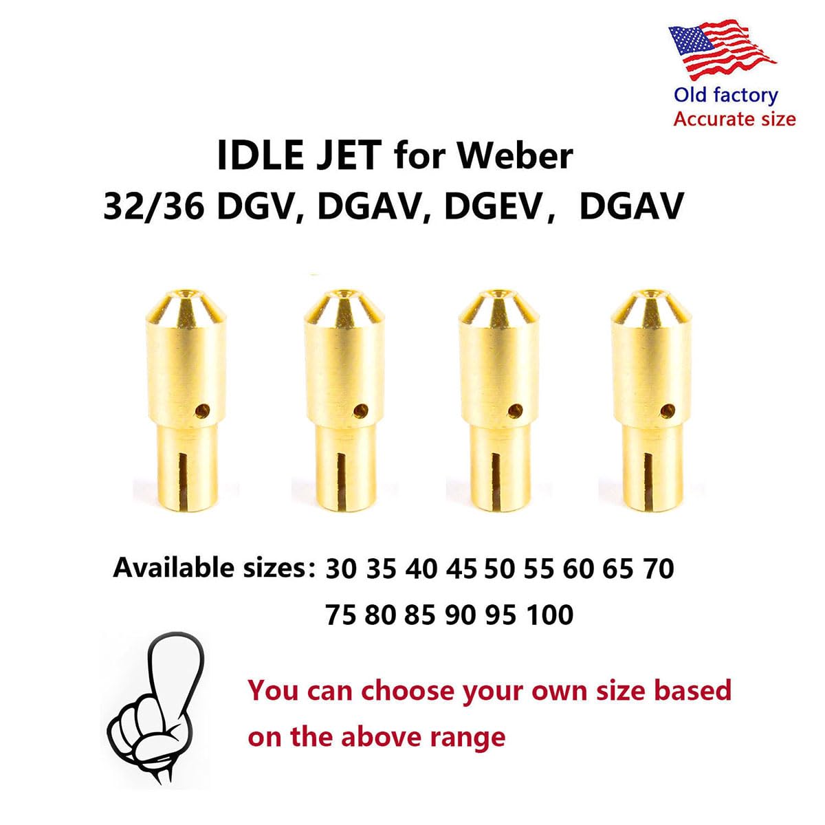 Amazon | Jetting Kit Weber 32/36 DGV DGEV DGES DGAS DGMS