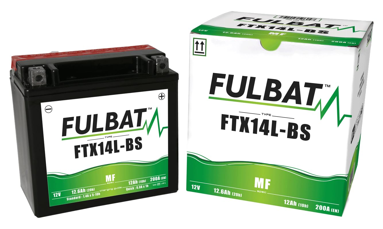 Batterie Fulbat MF AGM FTX14L-BS 12 V 12.6 AH